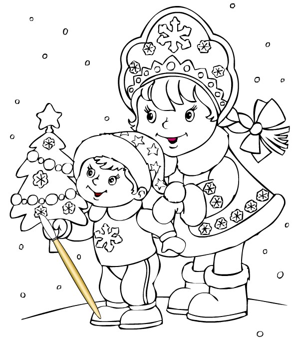 Красивые Рисунки на Новый год 2017