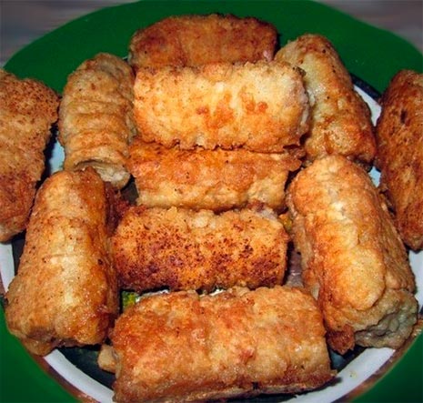 Вафельные трубочки фаршированные